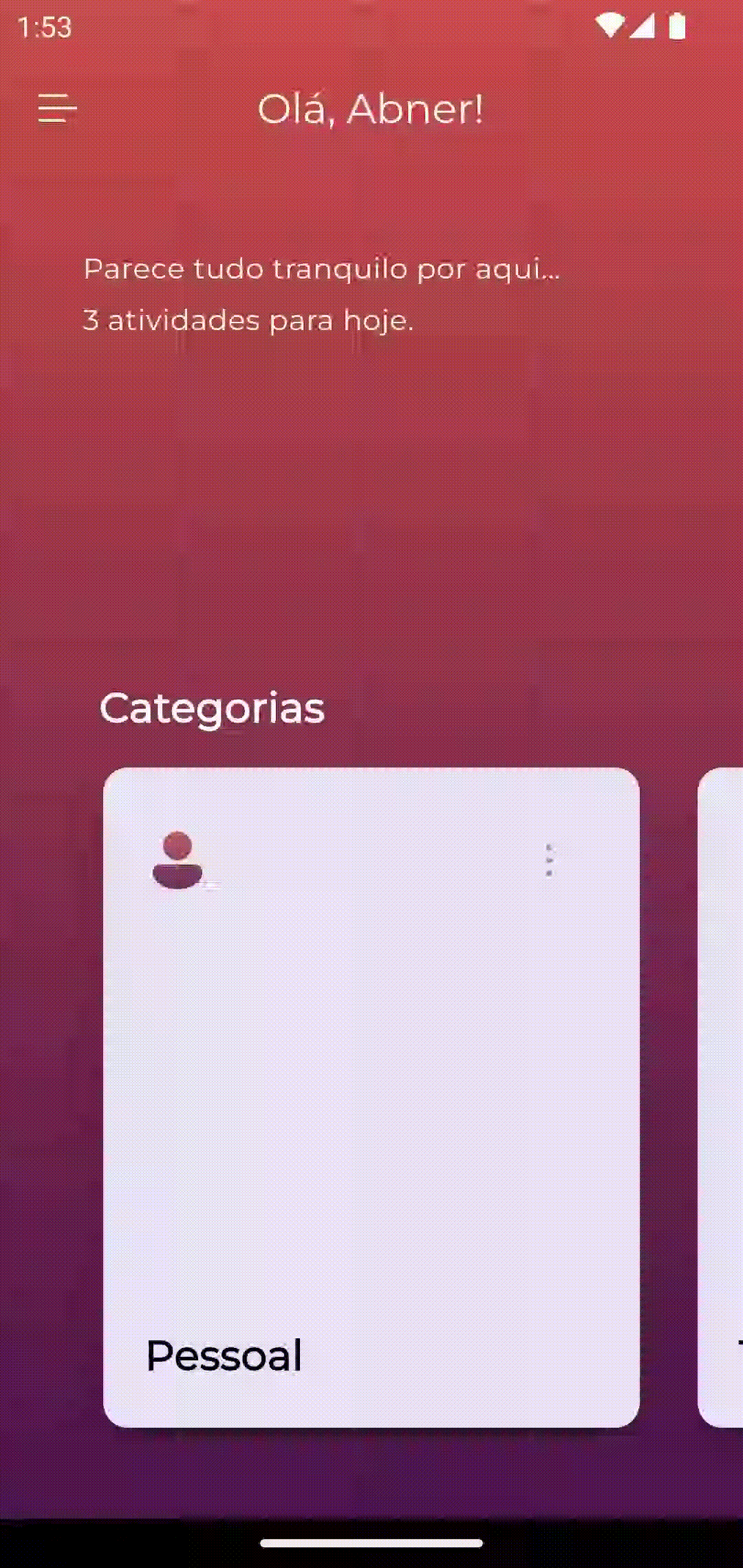 Tasks em Flutter 1
